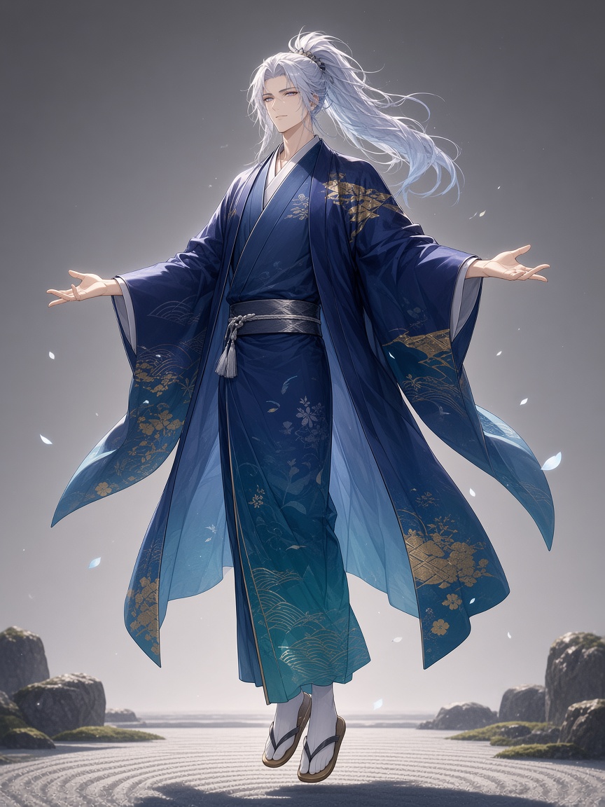 Azure Divinity - spirit of Kagura Midnight Blue (Ruri)